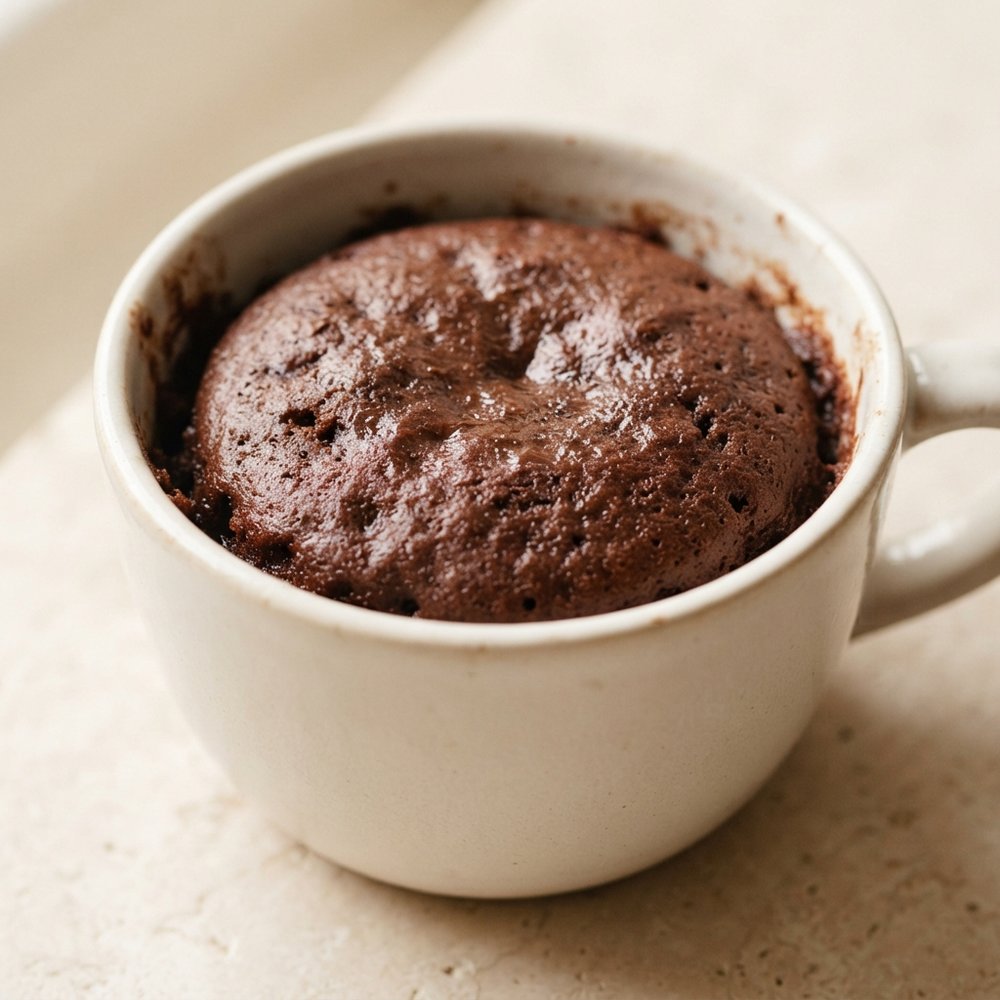 Fudgy Nutella Mug Cake