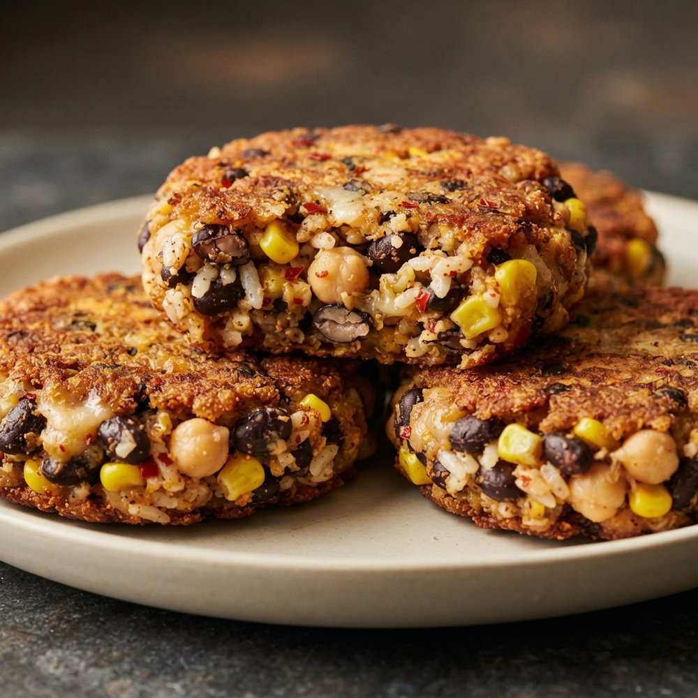 South-of-the-Border Veggie Burger Patties