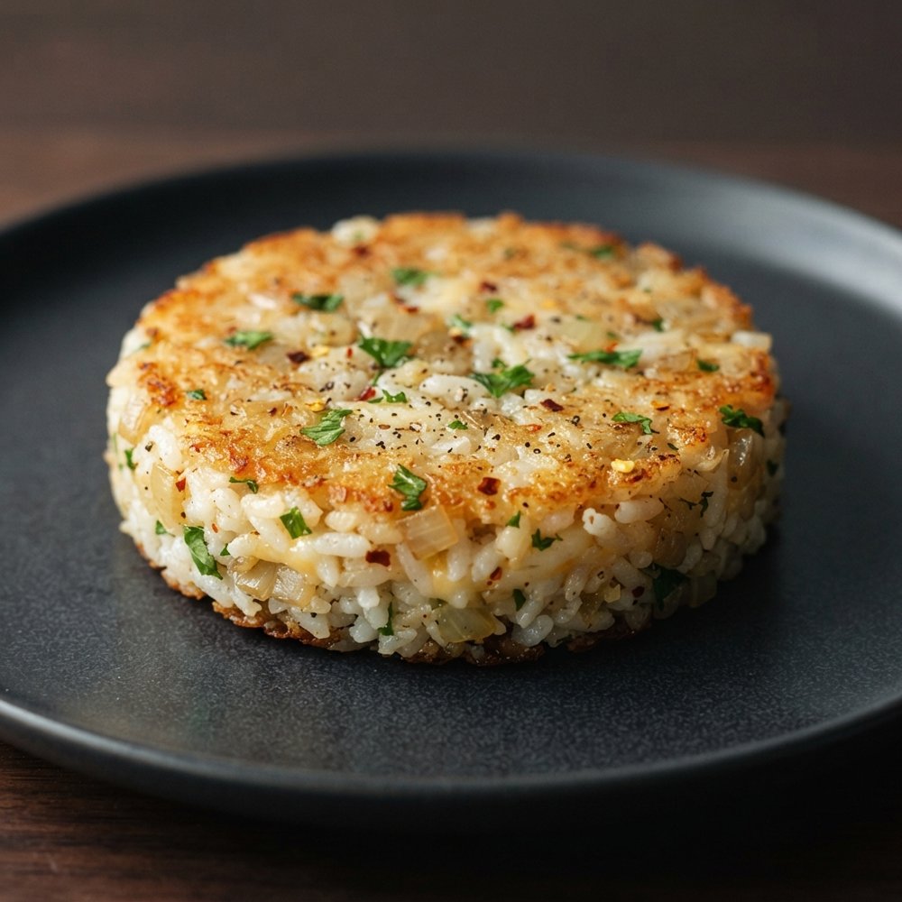 Crispy Cheddar Rice Cakes