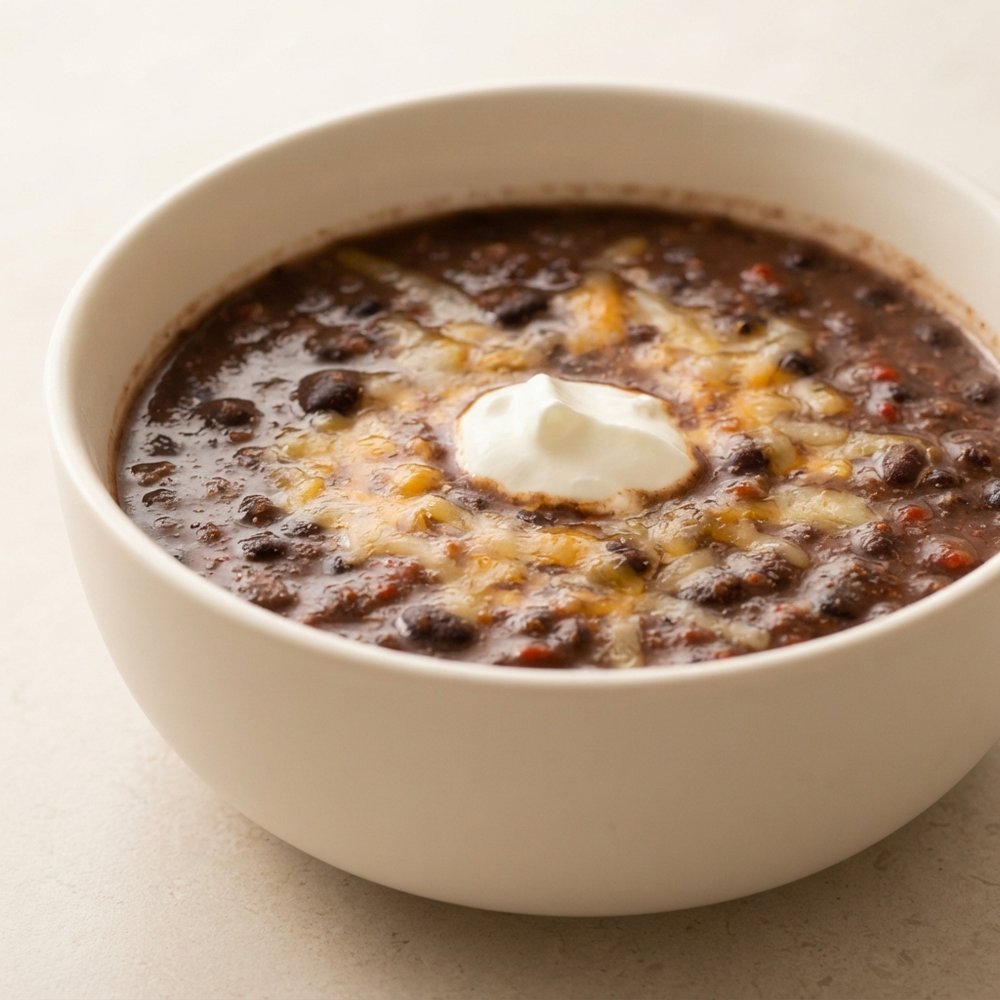 Easy and Super Delicious Black Bean Soup