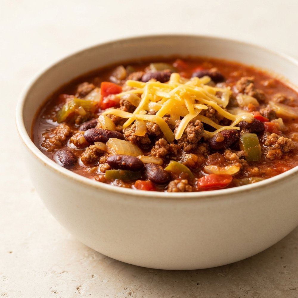 Slow-Cooked Chili