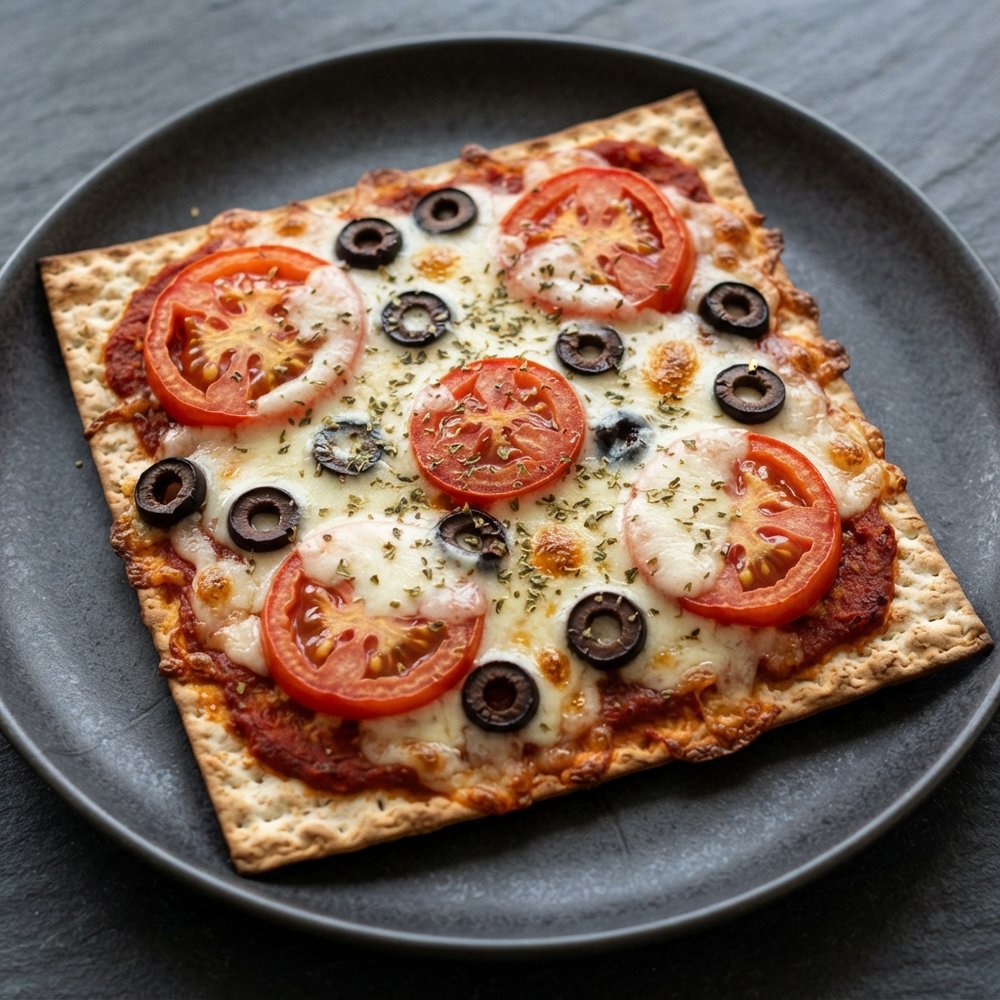 Kids’ Passover Matzo Pizza