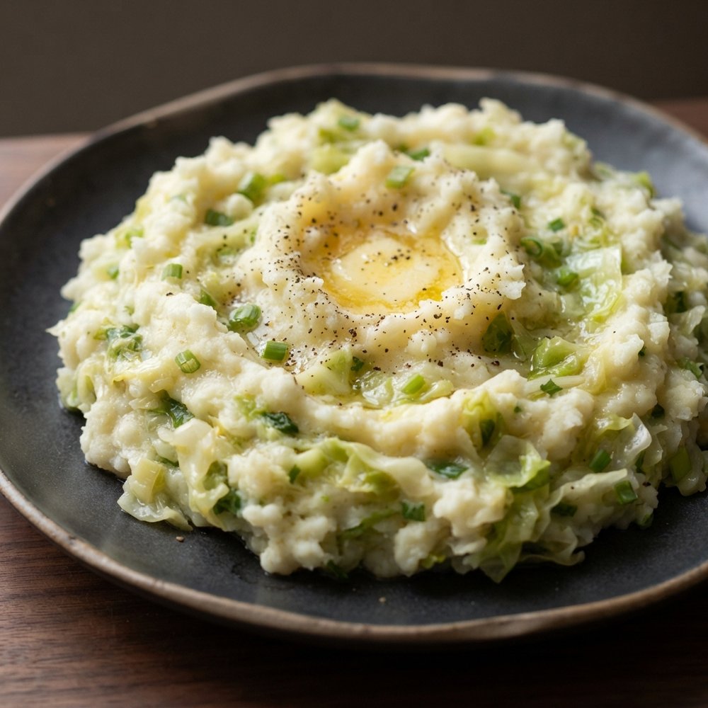 Pressure Cooker Colcannon (Irish Mashed Potatoes with Cabbage)