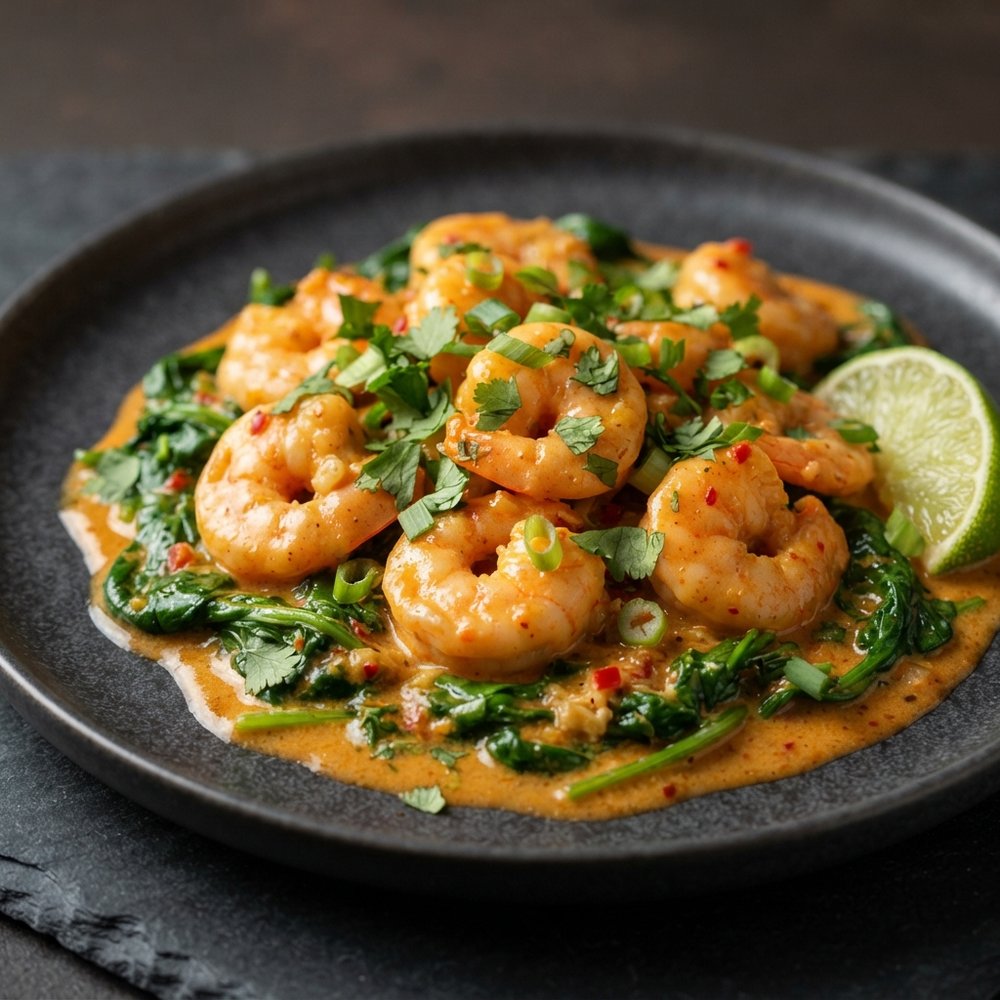 Coconut Red Curry Shrimp