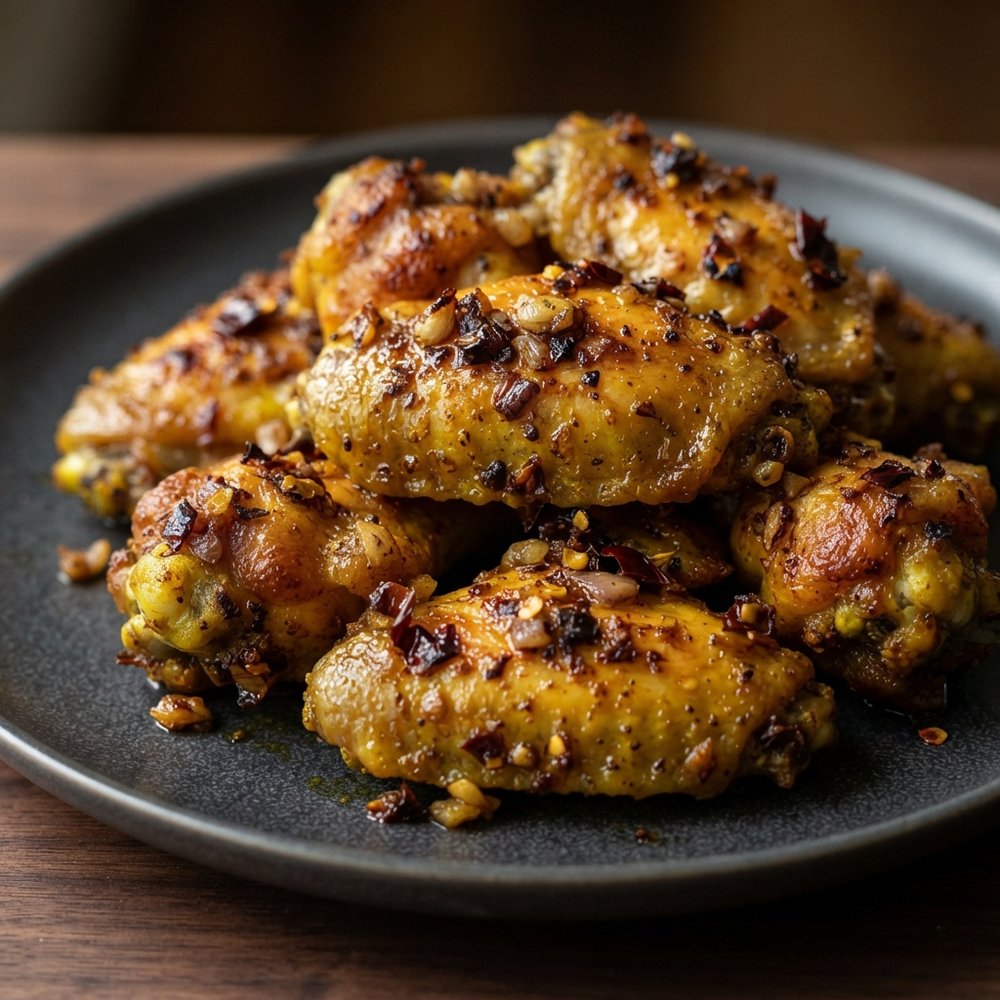 Balinese-Style Turmeric Chicken Wings