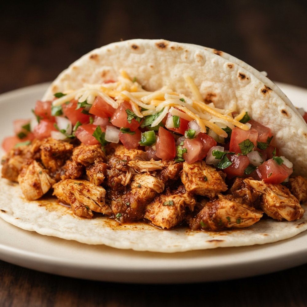Steve's Rotisserie Chicken Soft Tacos