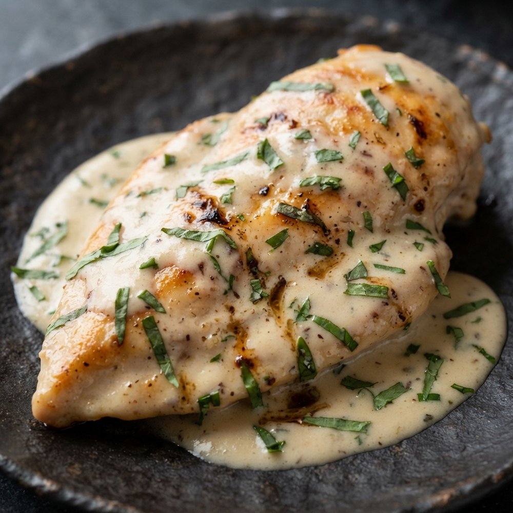 Creamy Dijon Chicken with Fresh Tarragon