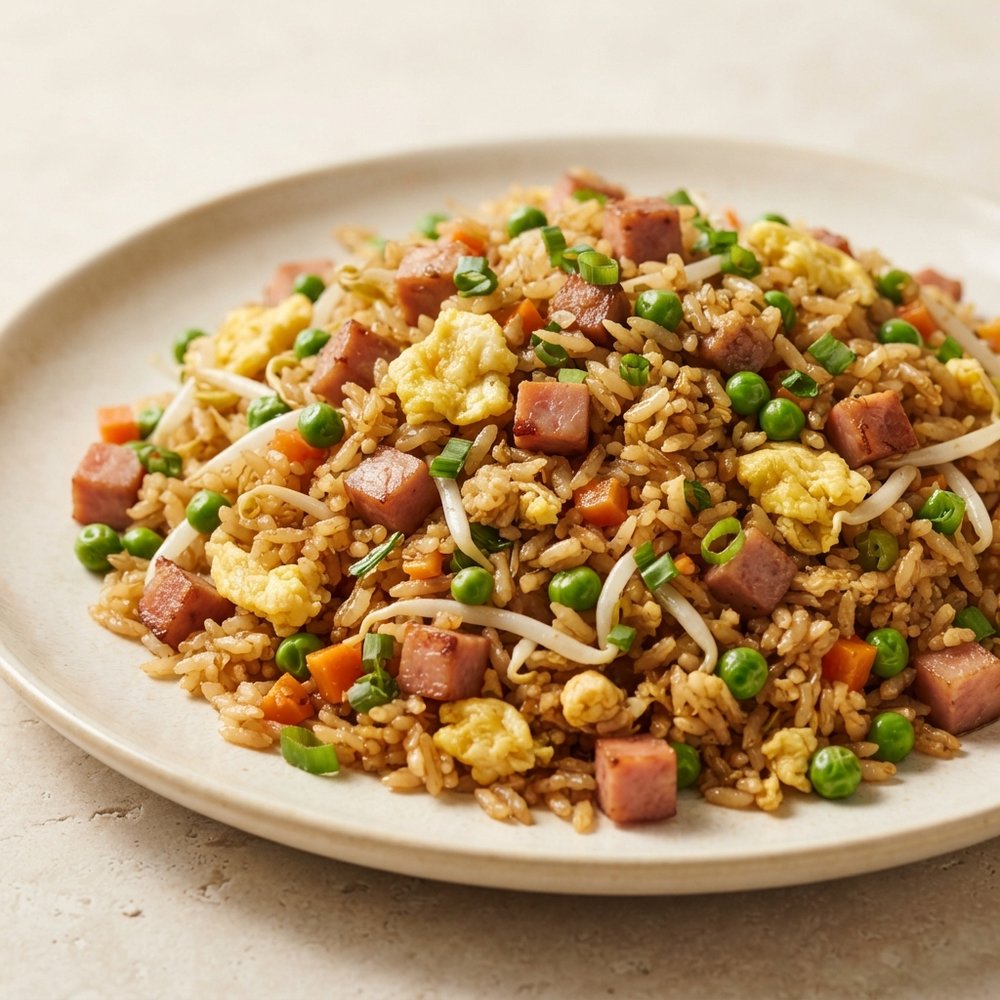 Fried Rice with Ham