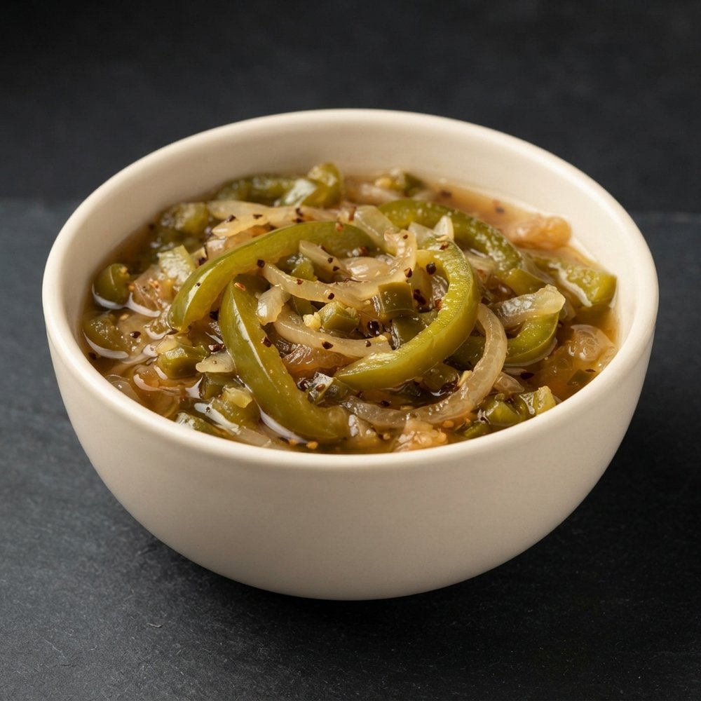 Sweet-and-Tangy Pepper & Onion Pickle Relish
