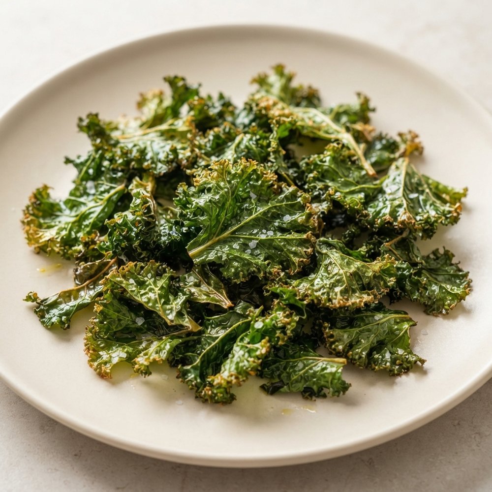 Crispy Oven-Baked Kale Chips