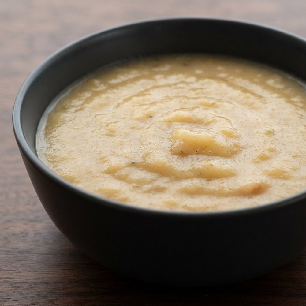 Apple, Pear, and Parsnip Soup