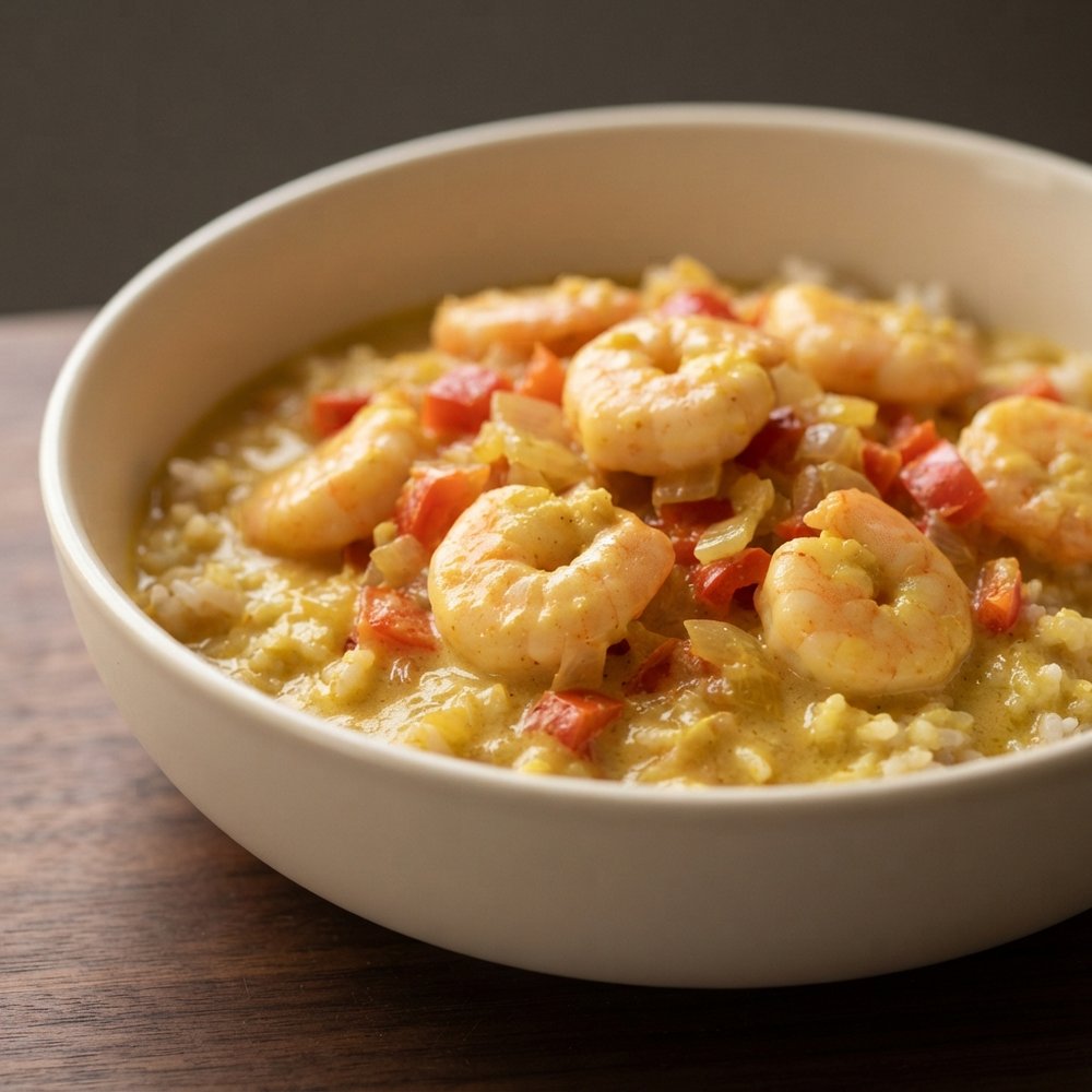 Shrimp in Creamy Coconut Curry