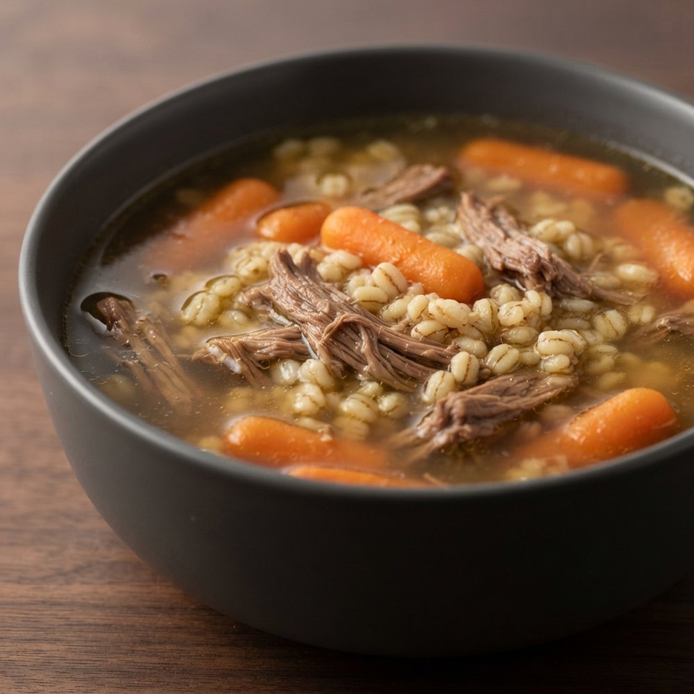 Hearty Beef & Barley Soup
