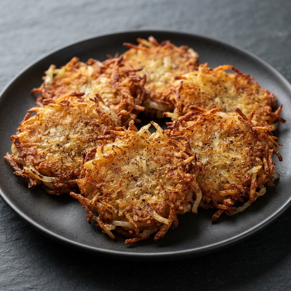 Crispy Air-Fried Potato Latkes