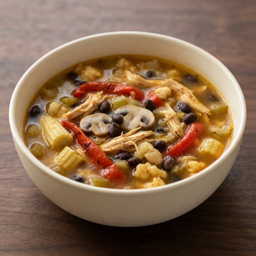 Keto-Friendly Mexican Chicken Soup