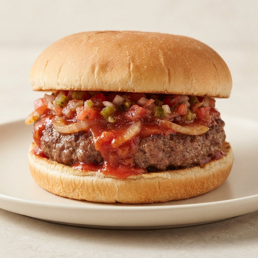 Sarah's Simmered Taco-Style Burgers
