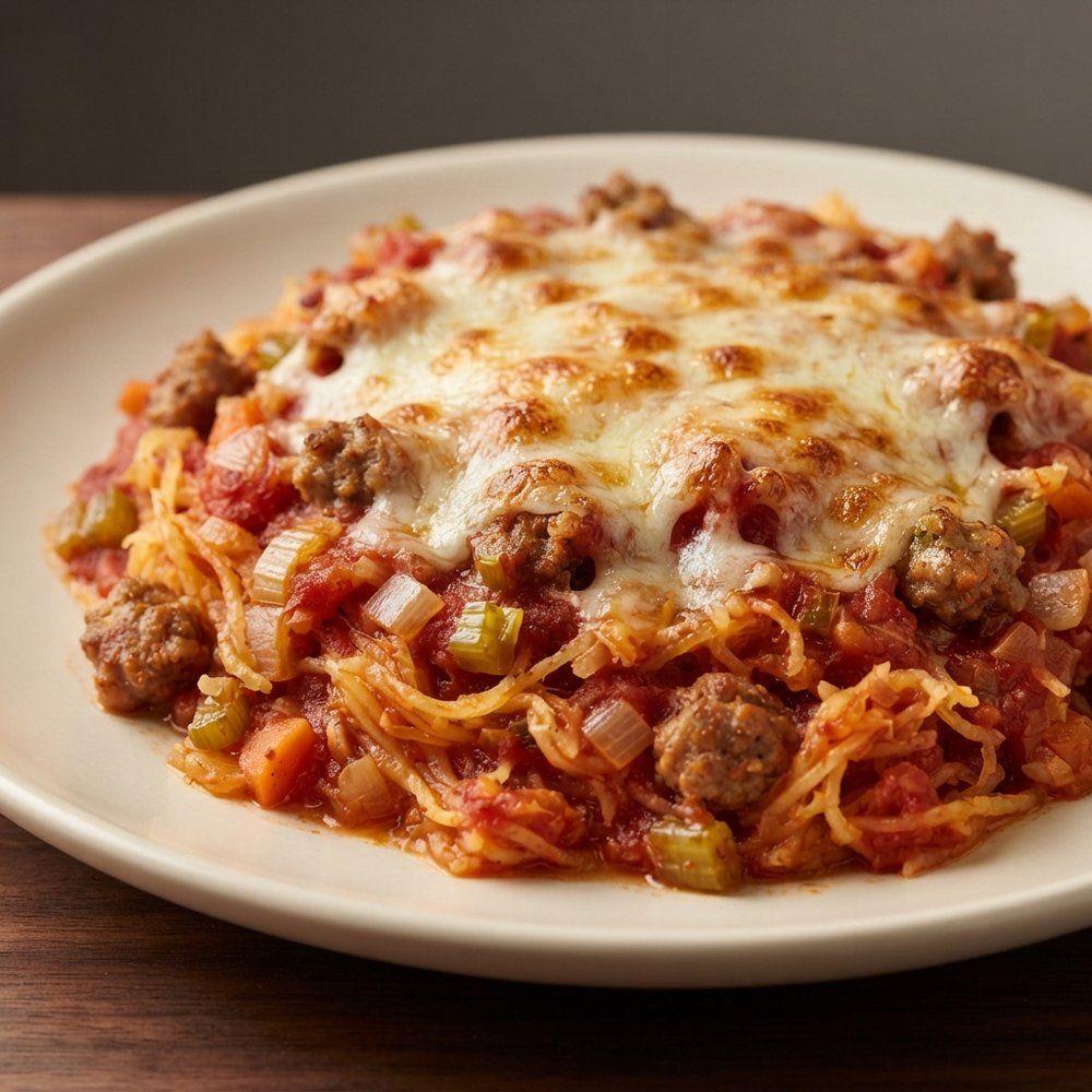 Italian Sausage Spaghetti Squash