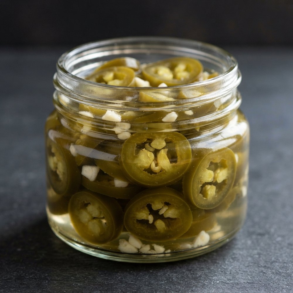 Pressure Cooker Pickled Jalapeño Slices
