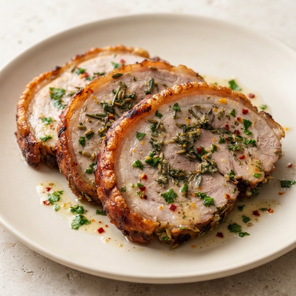 Chef John's Herb-Rolled Porchetta Roast