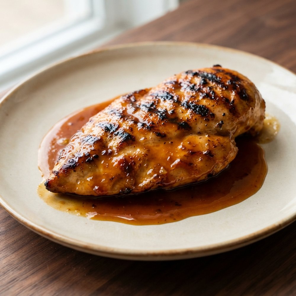 Grilled Tamarind and Orange Glazed Chicken
