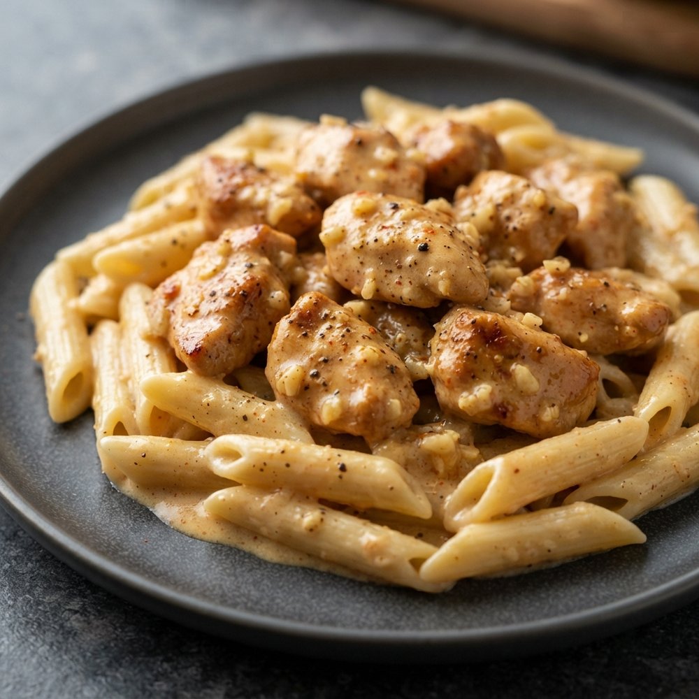 Garlic-Butter Cream Chicken Bites