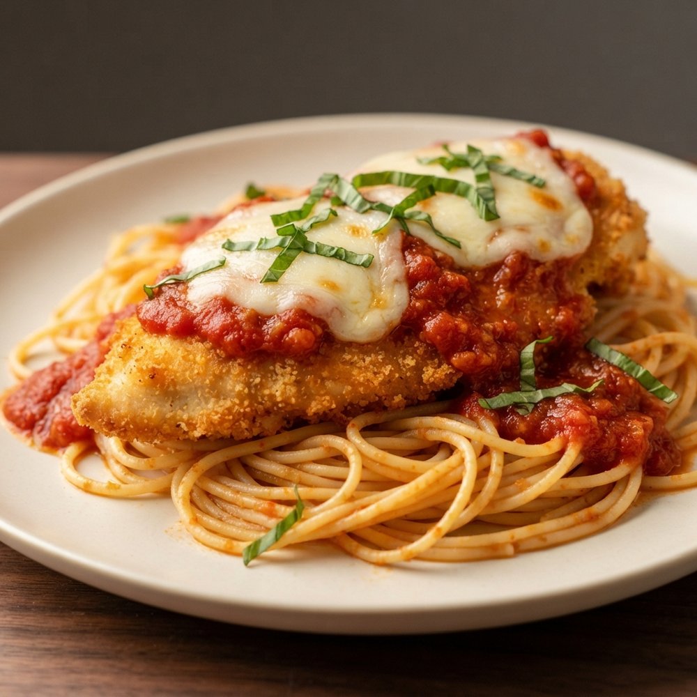 Speedy Air-Fryer Chicken Parm