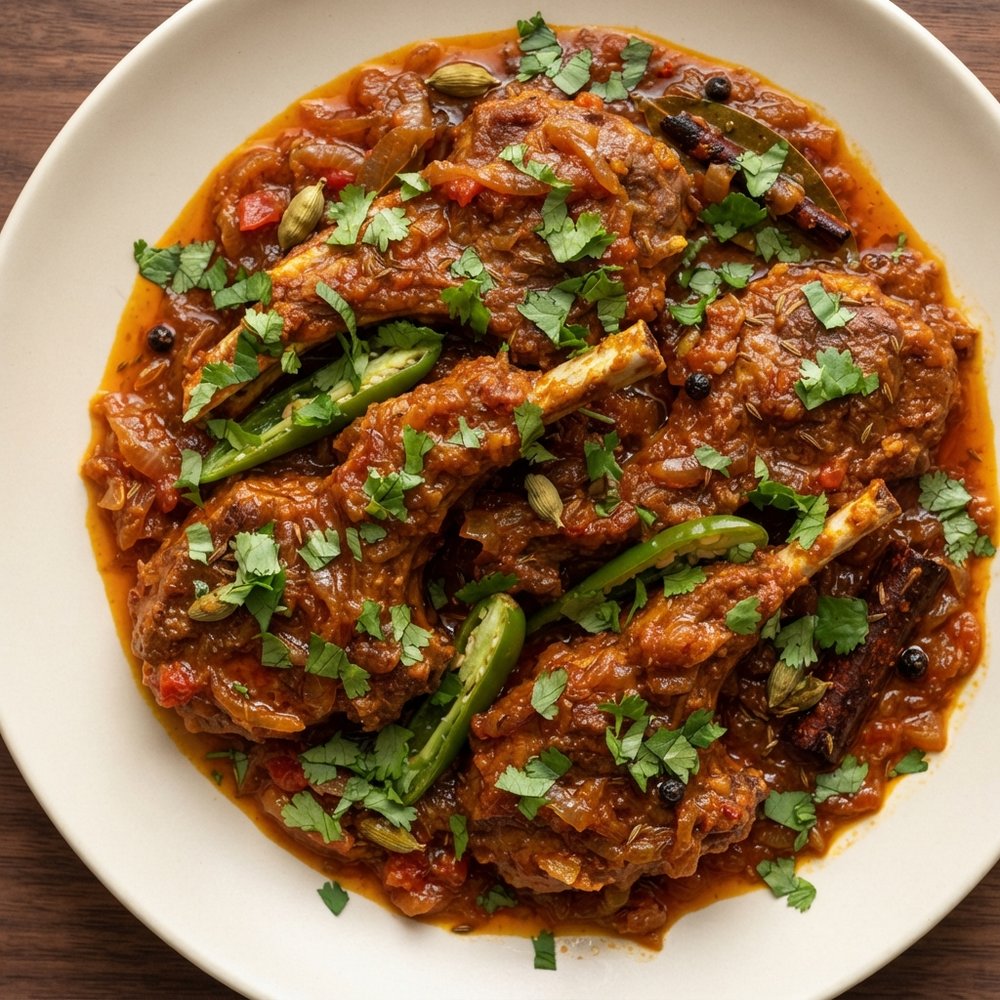 Lamb Chops Pakistani-Style