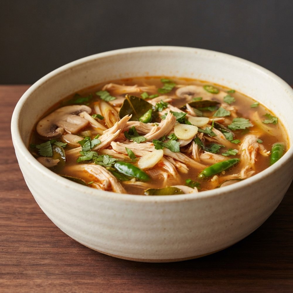 Tom Yum-Style Thai Hot-and-Sour Chicken Soup