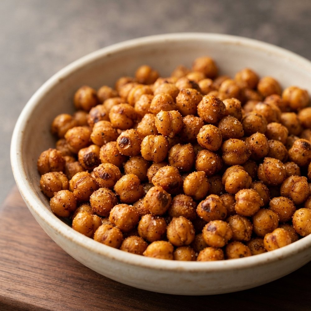 Perfectly Dry Roasted Chickpeas