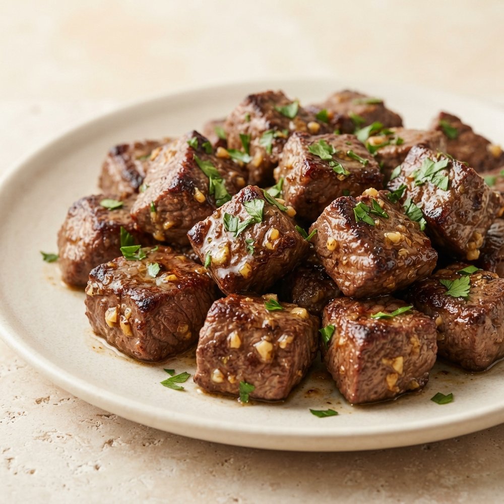 Garlic Butter Steak Bites