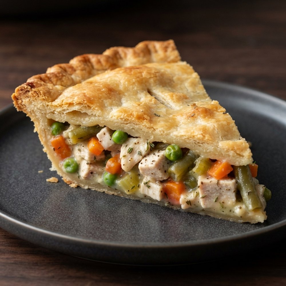 Dad's Turkey Pot Pie with Leftovers