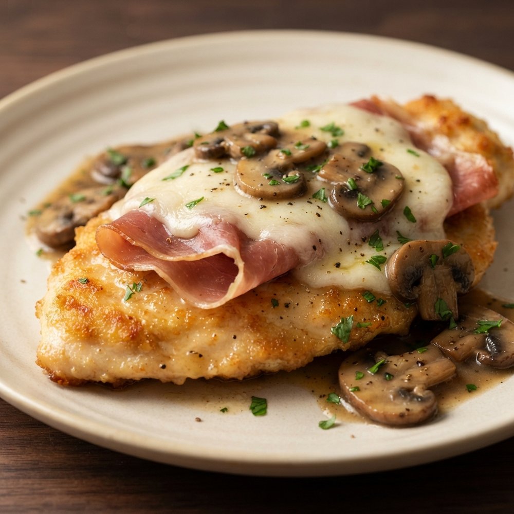 Valdostana-Style Chicken Cutlets with Prosciutto and Fontina