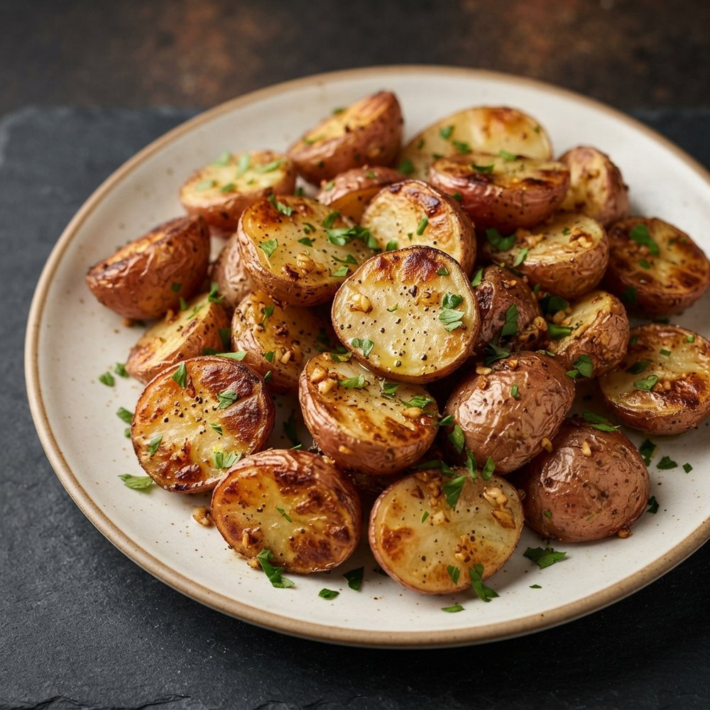 Garlic and Parsley Seasoned Potatoes
