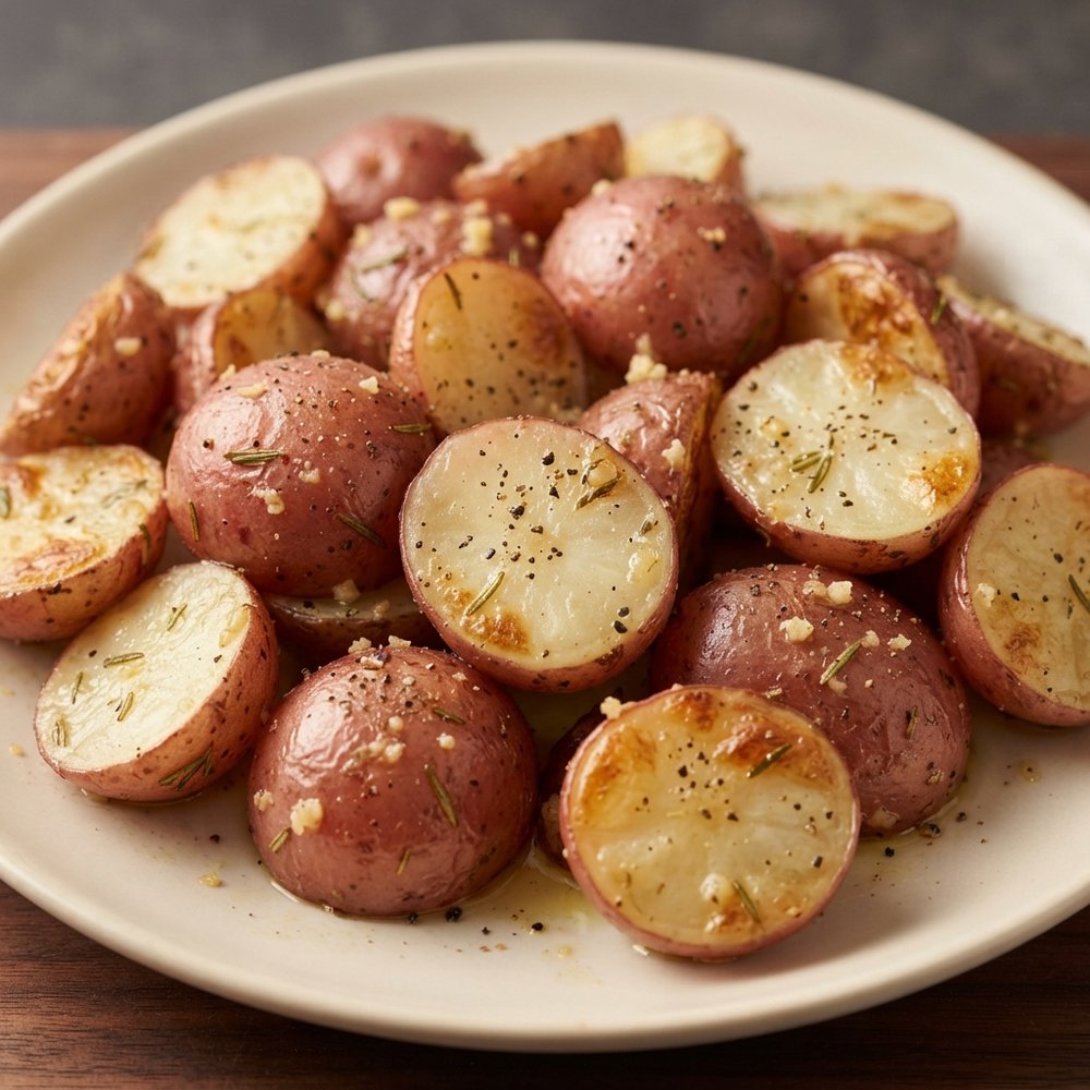 Garlic Rosemary Air Fryer Red Potatoes