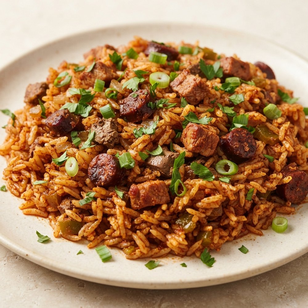 Spicy Cajun Dirty Rice