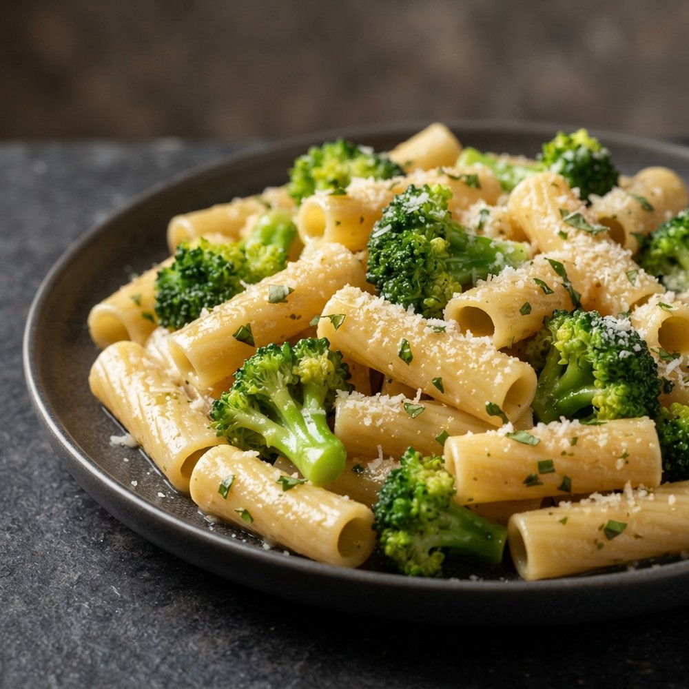 Rigatoni Tossed with Broccoli