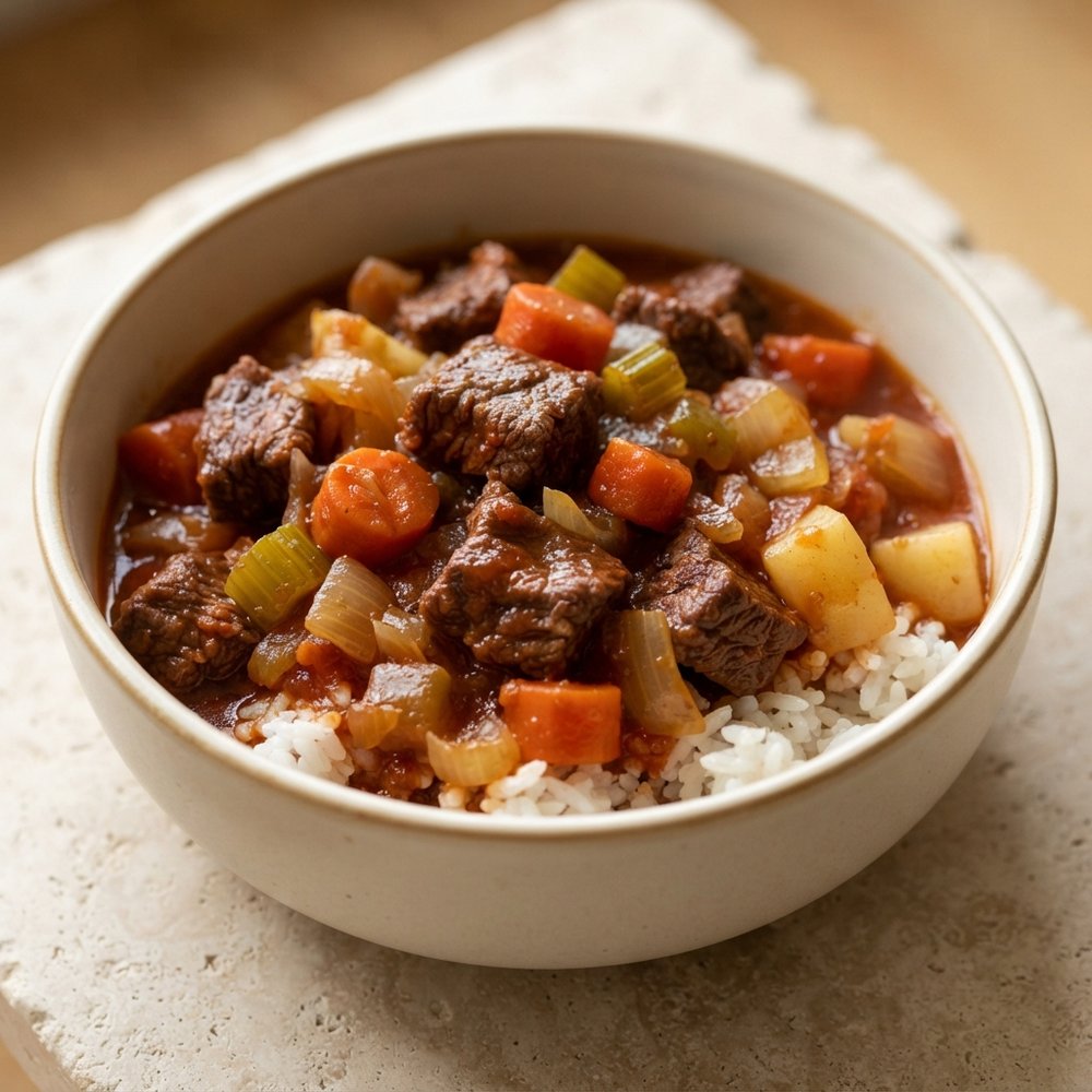 Hawaiian-Style Beef Stew