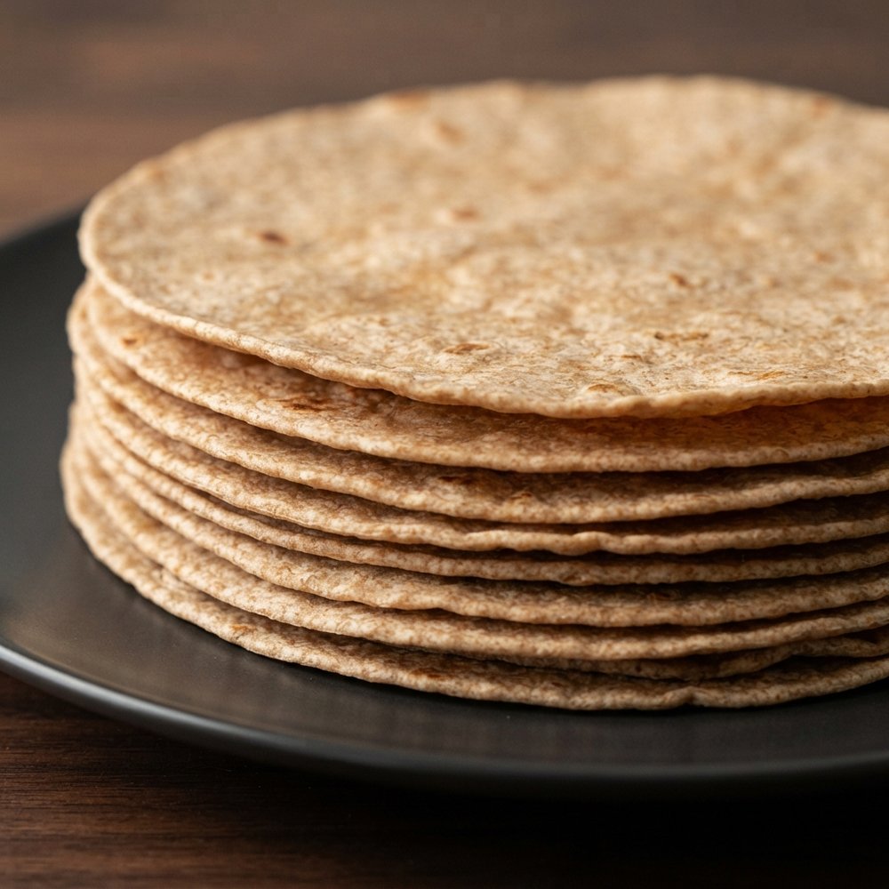 Homemade Whole Wheat Tortilla Wraps