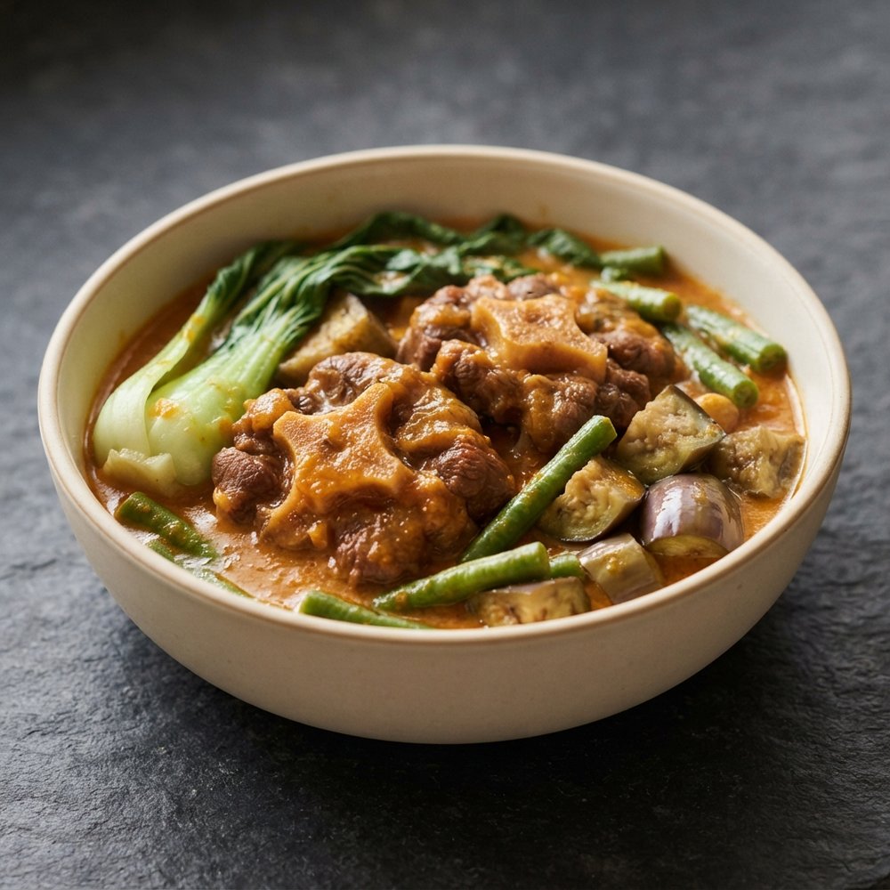 Kare-Kare Filipino Oxtail Peanut Stew
