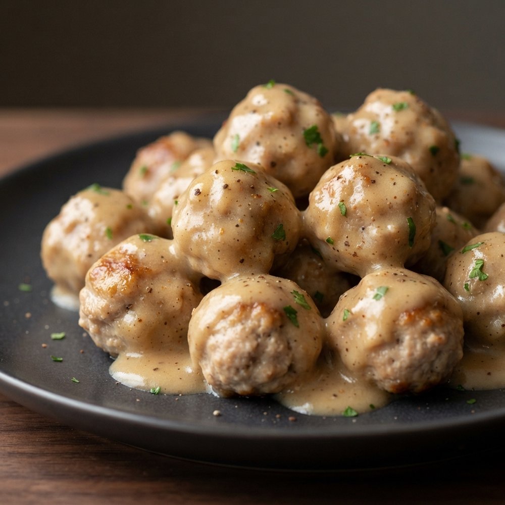 Swedish-Style Turkey Meatballs