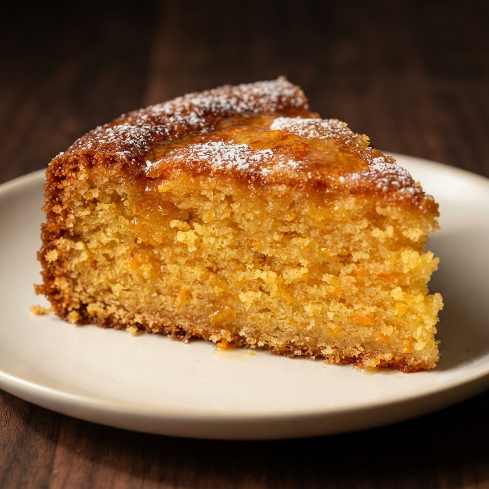 Citrus Semolina–Almond Orange Cake