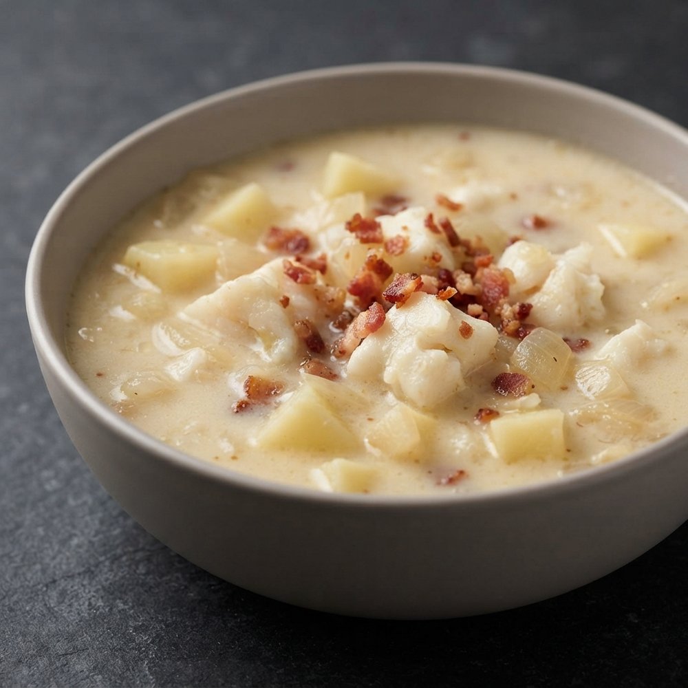 Cathy's Incredible Cod Chowder