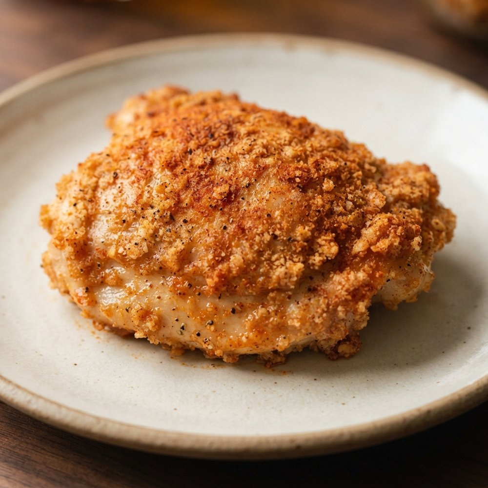 Grain-Free Almond-Crusted Shake-and-Bake Chicken Thighs