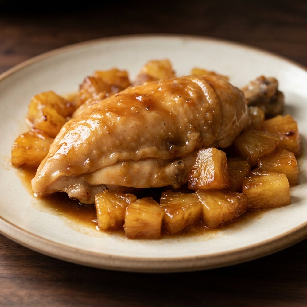 Take The Night Off Slow Cooker Pineapple Chicken