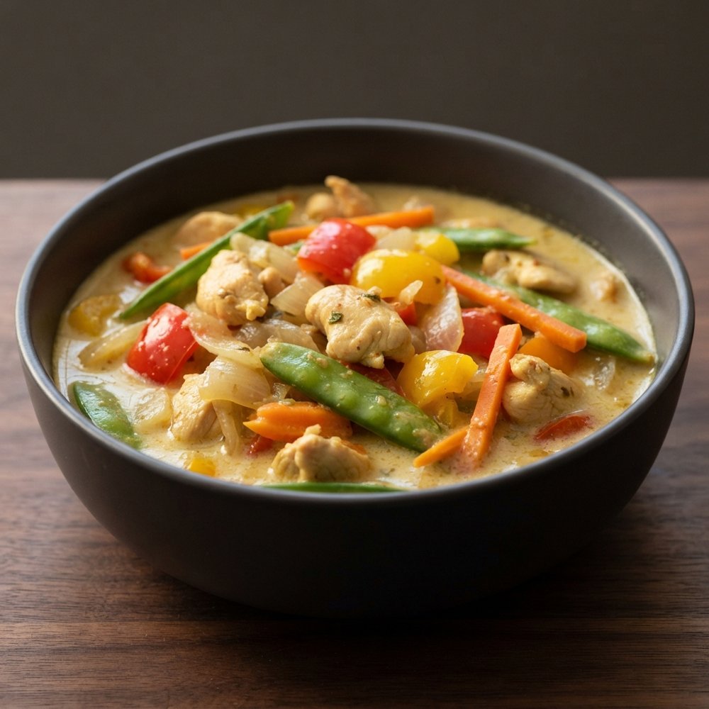 Malaysian-Style Coconut Chicken Curry