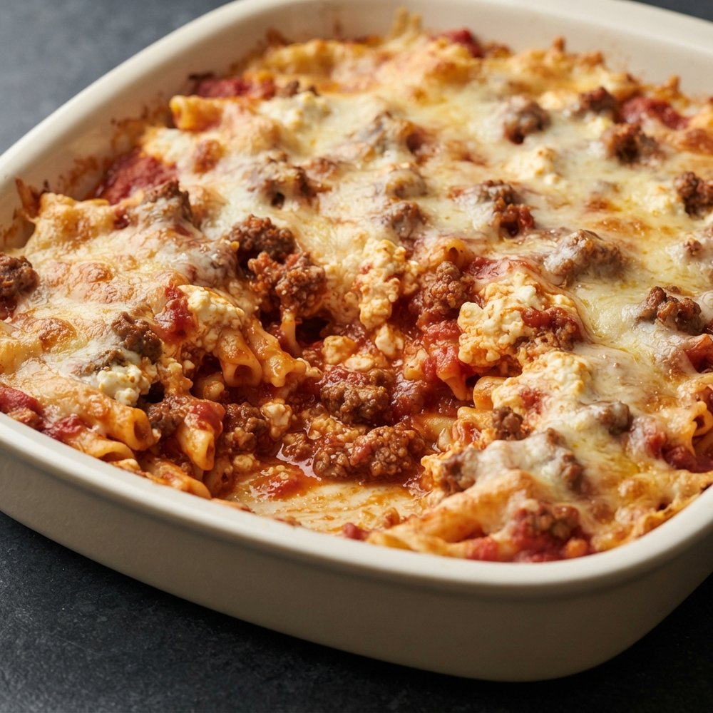 Protein-Packed Sheet Pan Pasta Casserole