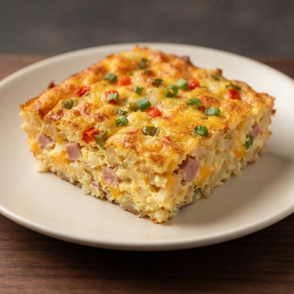 Hash Brown Breakfast Bake with Eggs