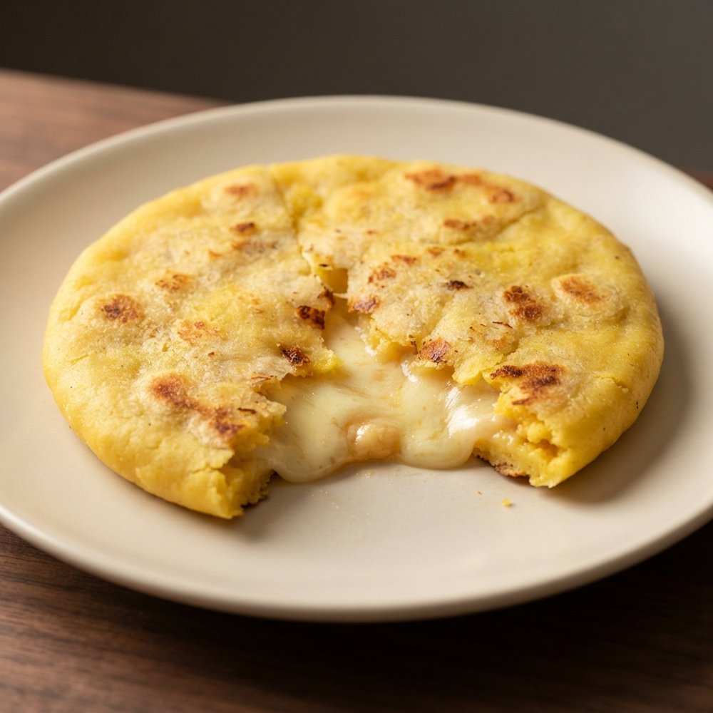 Queso Pupusas (Cheese-Filled Masa Cakes)