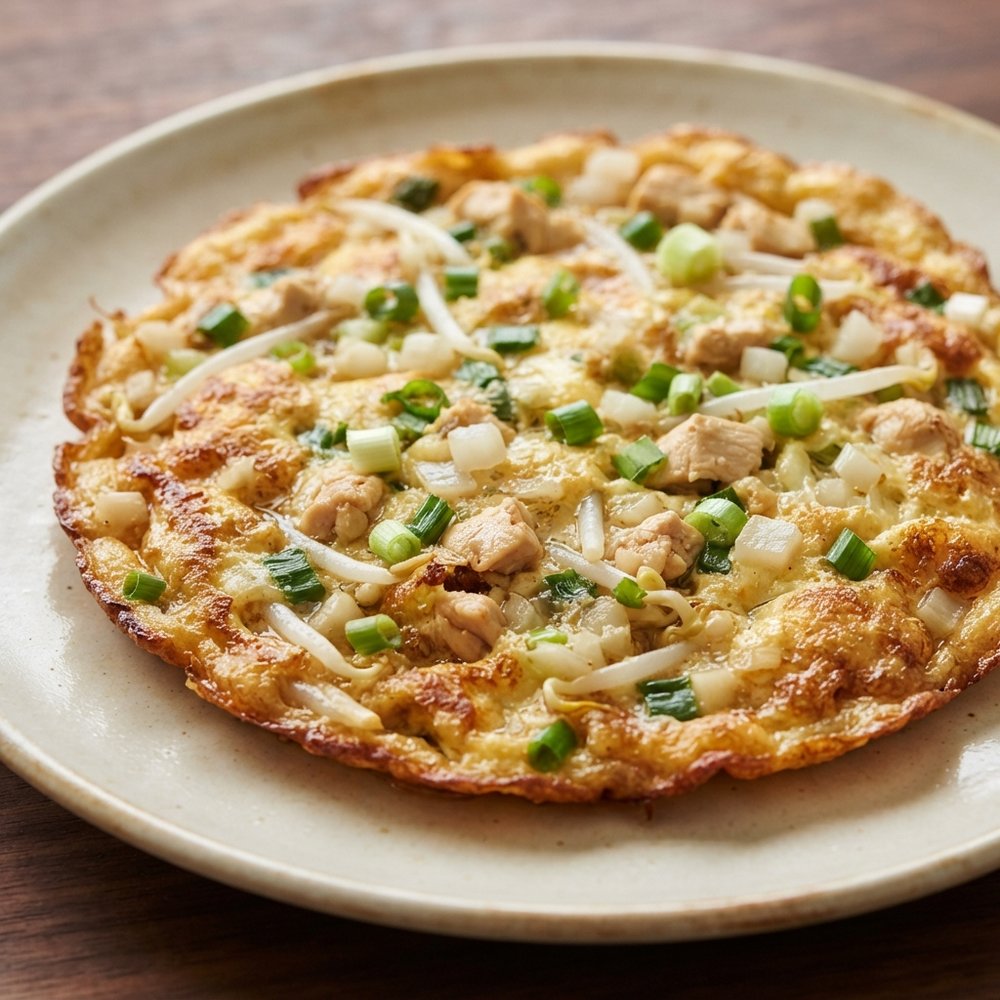 Lightened Chicken Egg Foo Young