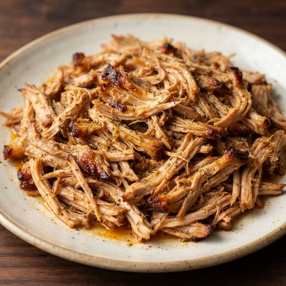 Crockpot Puerto Rican-Style Pulled Pork